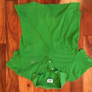 Green Lacoste Polo